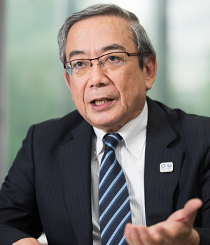 東工大の未来像を語る三島良直学長