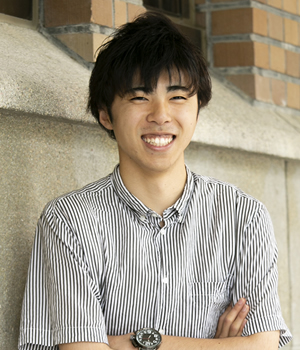 教育学部2年生 大平 優斗 さん