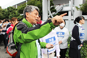 CERDでは学生のみならず、市民も参加できる防災教室や災害対応ワークショップを行っている