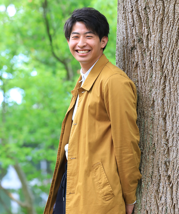 大学院 持続性社会創生科学研究科 修士課程 ２年 坂田 求さん