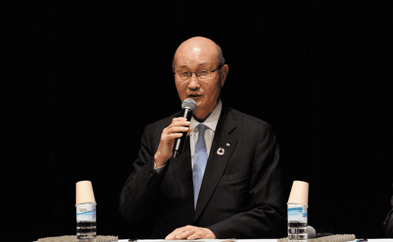 清水建設株式会社 代表取締役会長　宮本 洋一氏