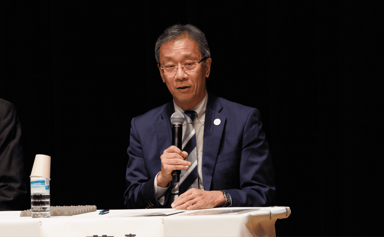 東京大学 総長　藤井輝夫氏