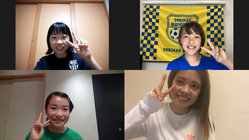 サッカー　長谷川 唯