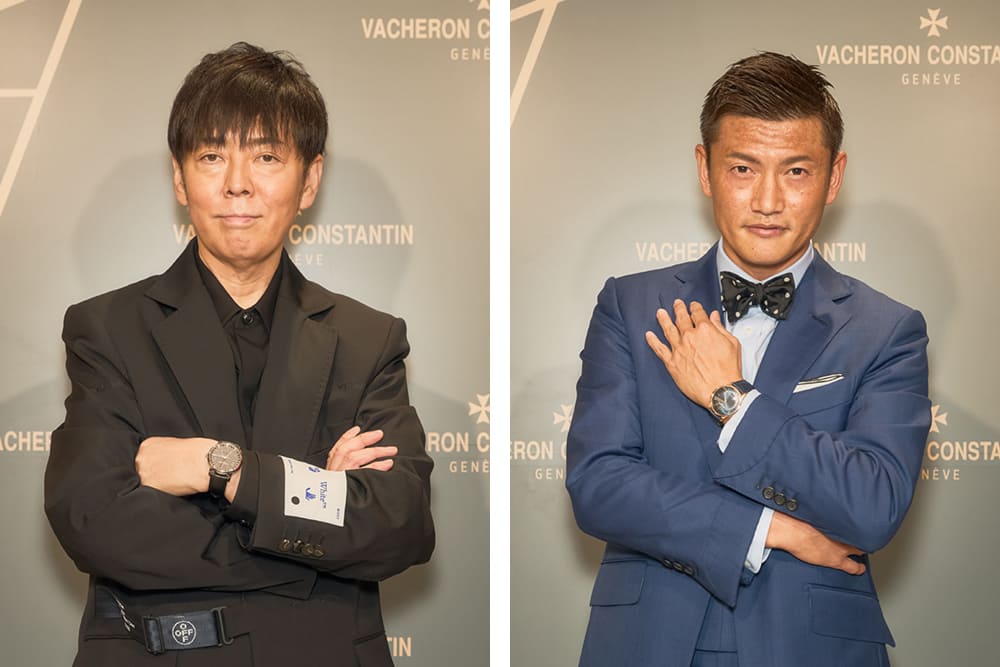クリエイティブディレクターの佐藤可士和氏、元プロサッカー選手の播戸竜二氏ら、各界で活躍するコノサーがレセプションパーティに招かれ、オープニングを祝福した。