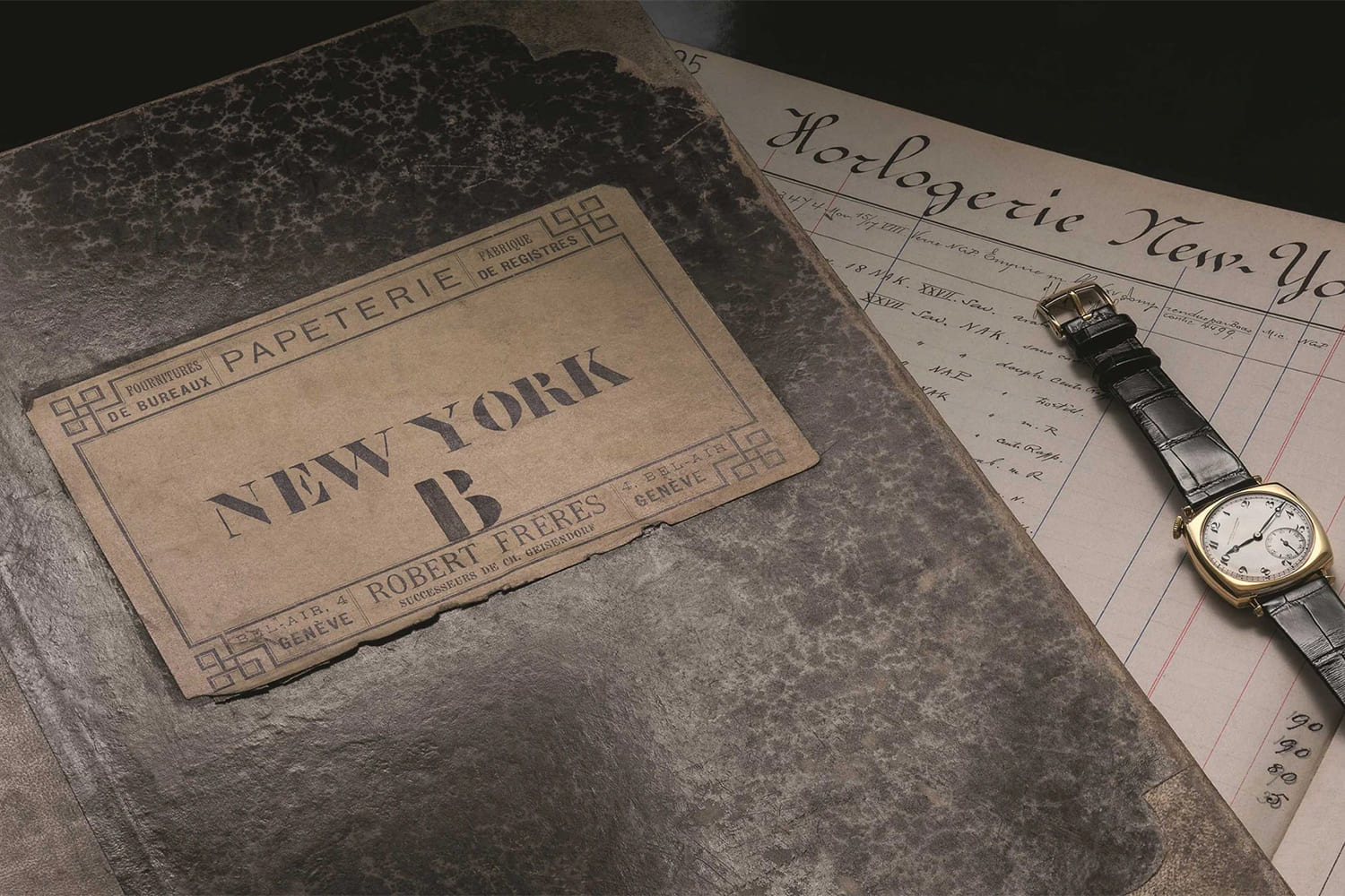 オリジナルの『アメリカン 1921』と、当時の顧客台帳