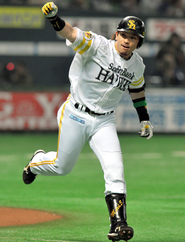 朝日新聞デジタル：ソフトバンク・松田、勝利の一振り - スポーツ